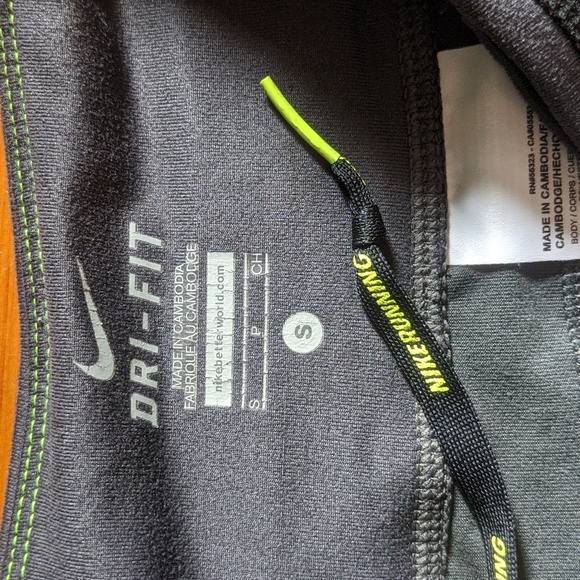 Nike women's dri-fit running crop tights SMALL - Picture 2 of 4